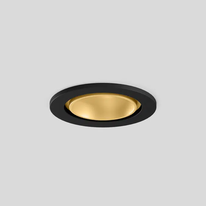 SASSO 40 round downlight trim soft acoustic ceiling
