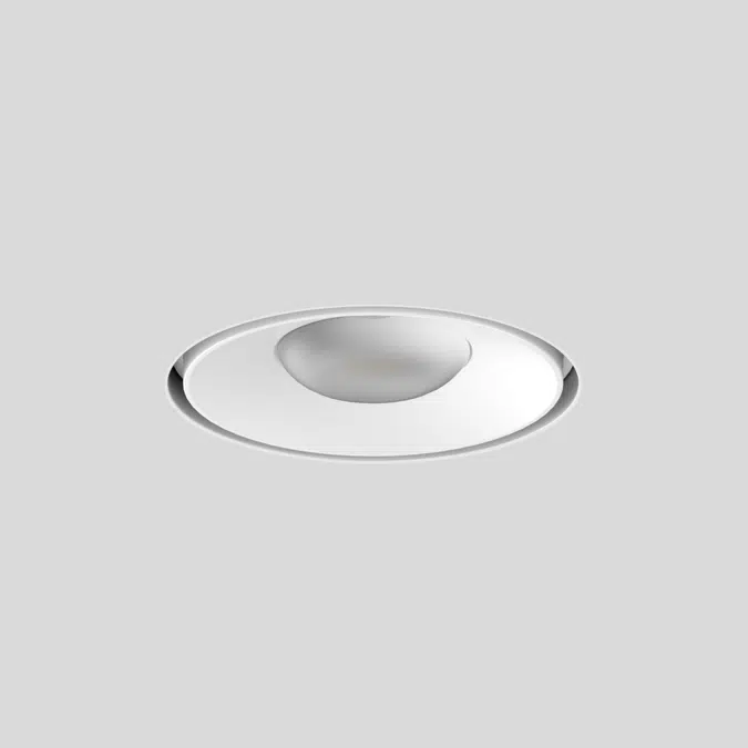SASSO 60 emergency light trimless exposed concrete