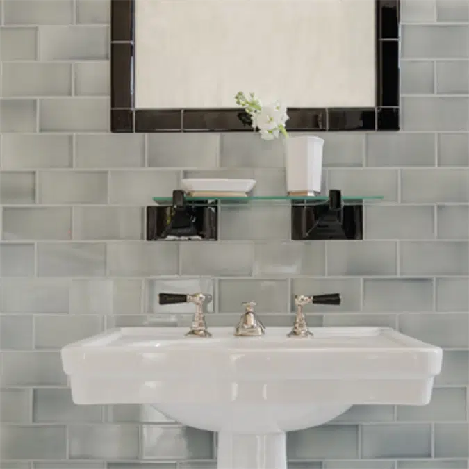 Box cap mouldings (Subway Ceramics by Heritage Tile)