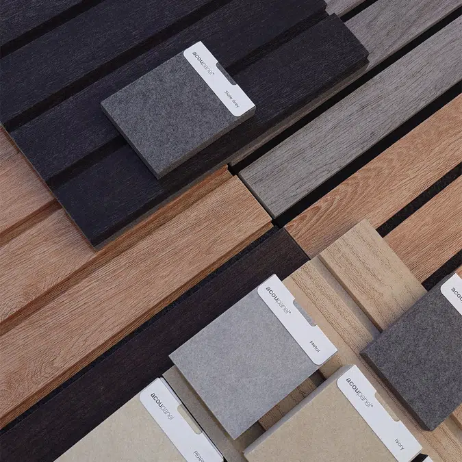 Feltech Acoustic Wall  Acoupanel WoodGrain slat