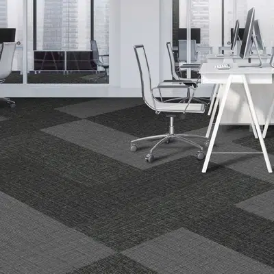 afbeelding voor Feltech Acoustic Flooring Carpet Tiles Crossline