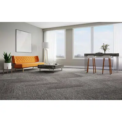 Feltech Acoustic Flooring Carpet Tiles Woven Linear图像