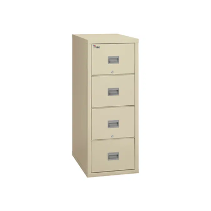 FireKing Patriot 4P1825-CBL One-Hour Fireproof Vertical Filing Cabinet