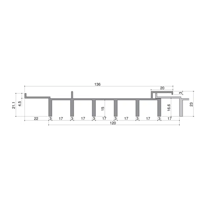 組み合わせスパンドレル RA-13-1+RA-46