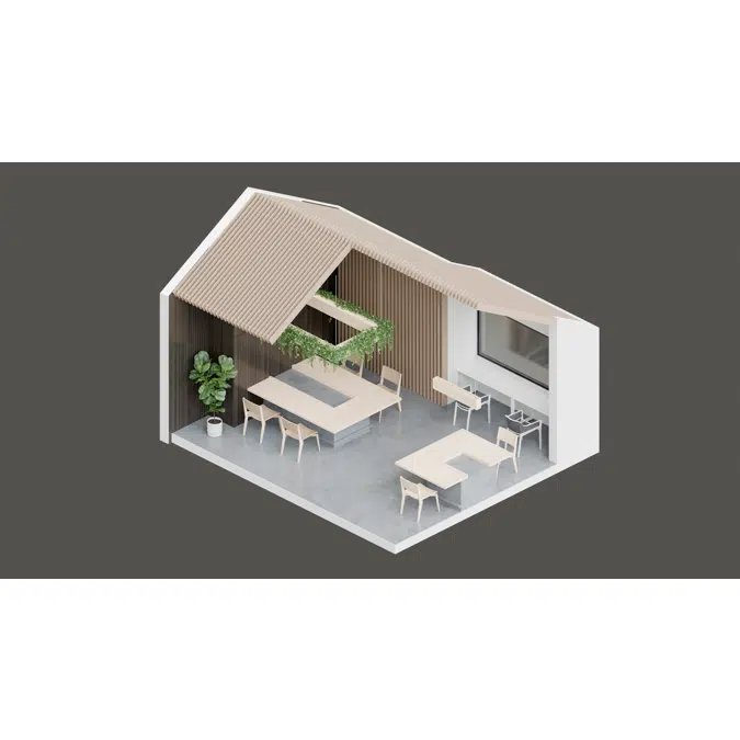 Restaurant Space RIKEN アルミルーバー CLKS-3015/直付タイプ