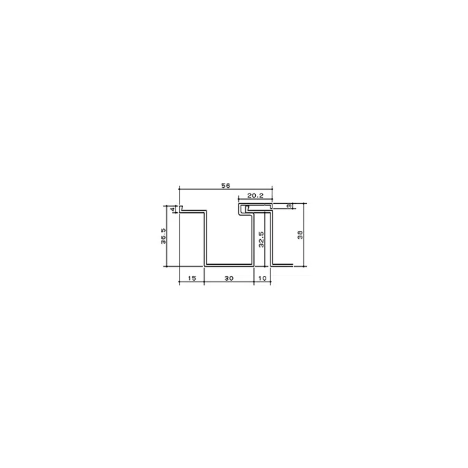 組み合わせスパンドレル 3Dタイプ RAC-3038+RA-100