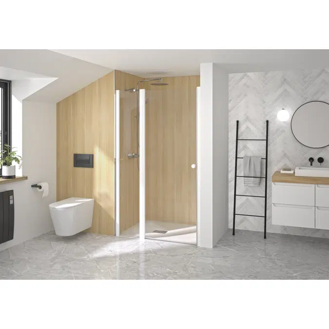 Smart P sans seuil - Shower door