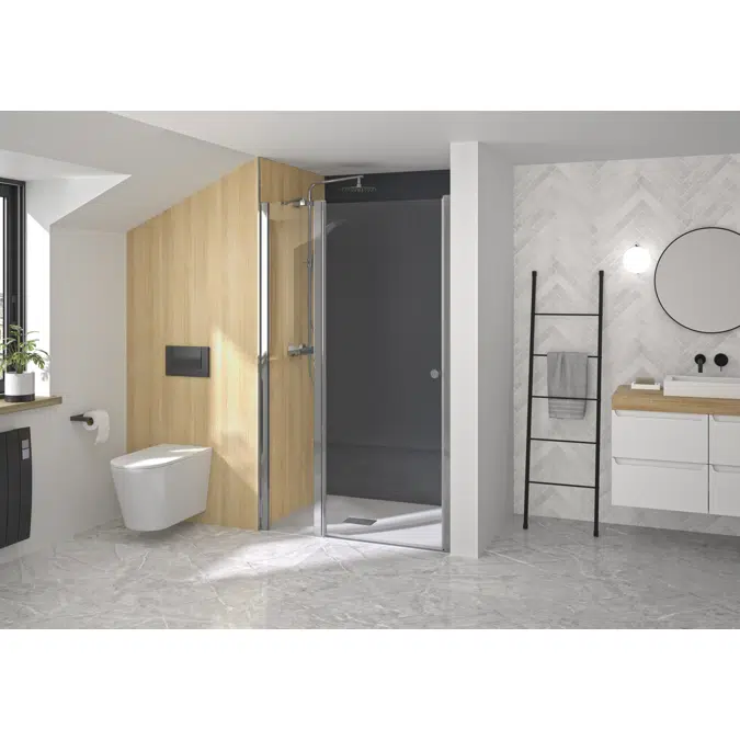 Smart P sans seuil - Shower door