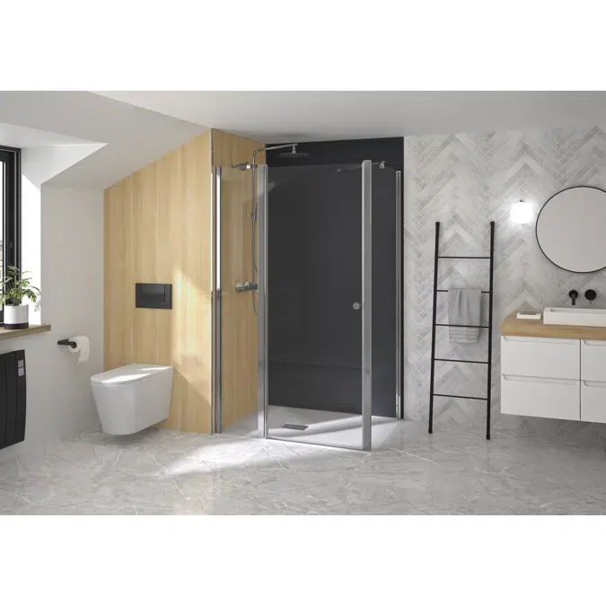 Smart P sans seuil - Shower door
