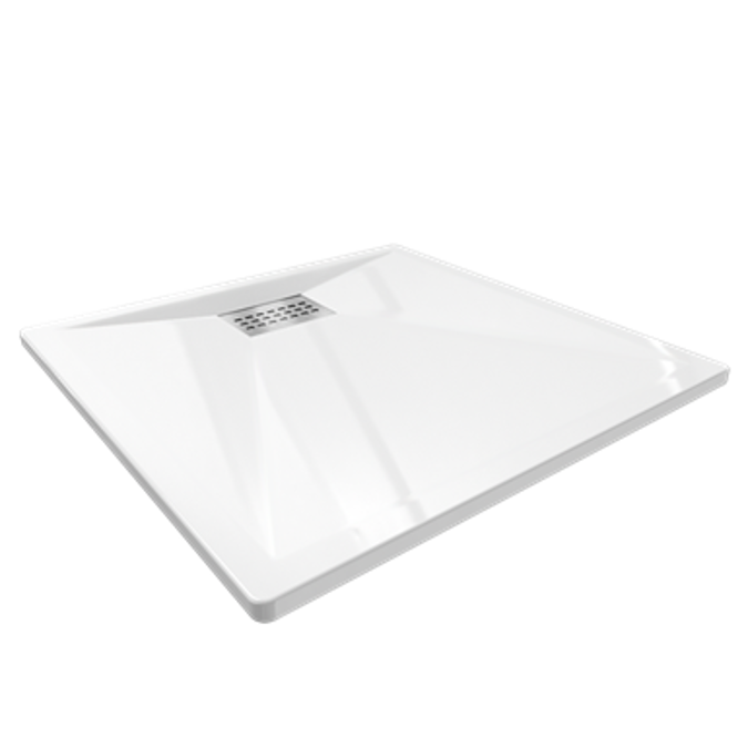 BIM objects Free download! Receveur Kinesurf 90 x 90 carre BIMobject