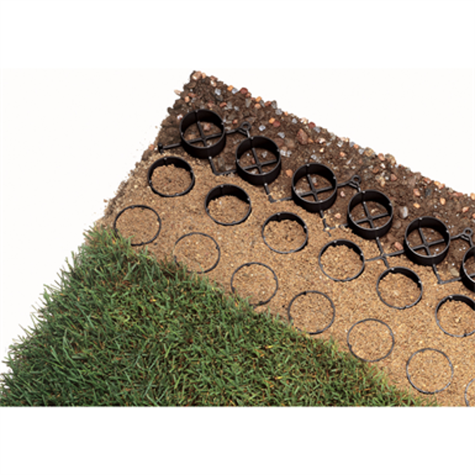 BIM objects - Free download! Grasspave2 / Grass Pavers / Porous ...