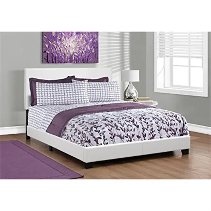 Monarch Specialties 5911Q Queen Bed Frame