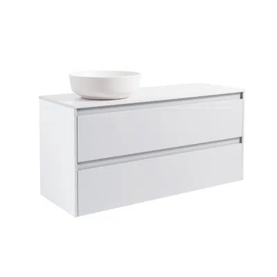 Image for Luxor Vanity unit 120 with countertop washbasins