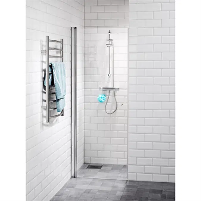 PictoShowerwall straight doors100