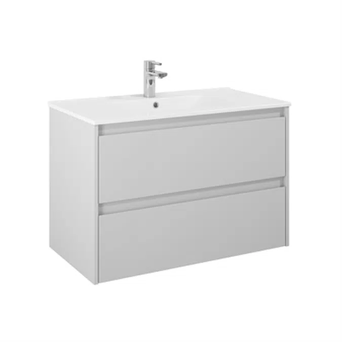 Luxor Vanity unit with ceramic basin
