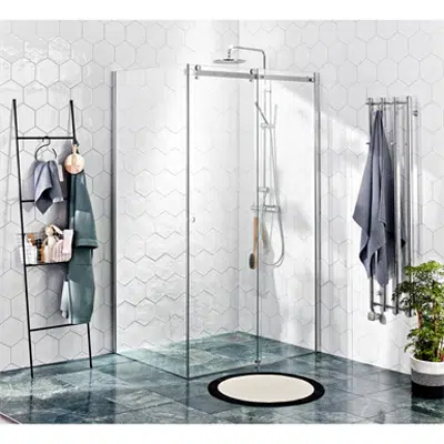 bilde for Shower walls Aria showcase