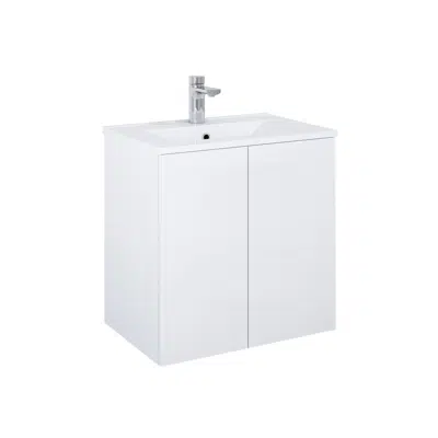 bild för Isella Vanity unit with doors and ceramic basin