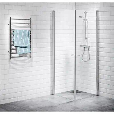 kép a termékről - PictoShowerwall straight corner80x90