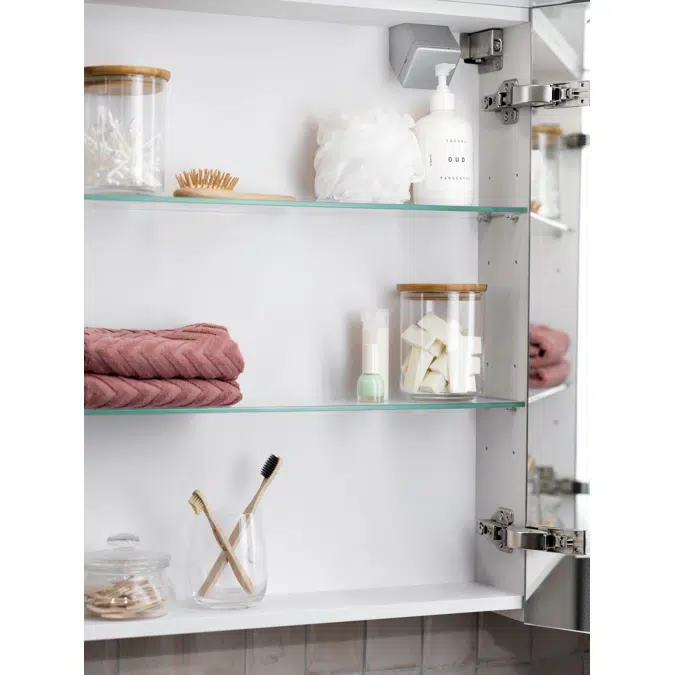Ariella Aqua mirror cabinet
