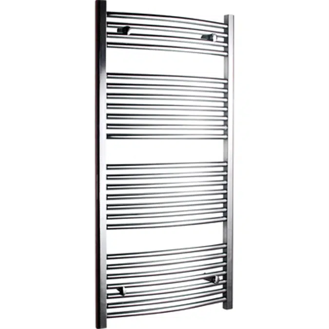 Caldo Towel radiators, curved