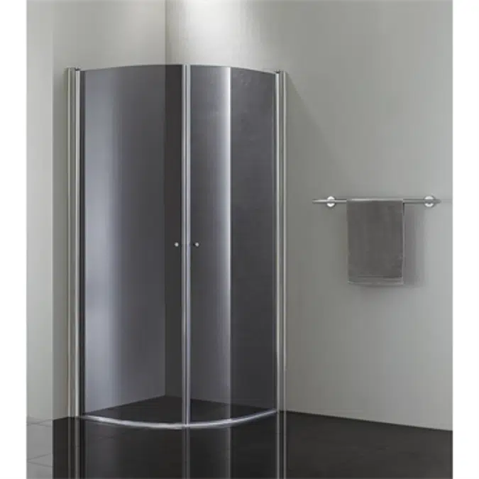 Picto Duschväggar, svängda duschhörn 90x90