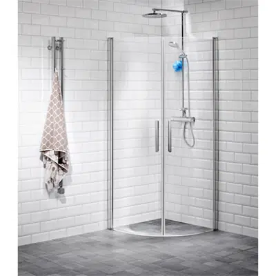 Image pour Shower walls Lusso showcase