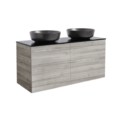 Image for Isella Vanity unit 120 with 2 countertop washbasins