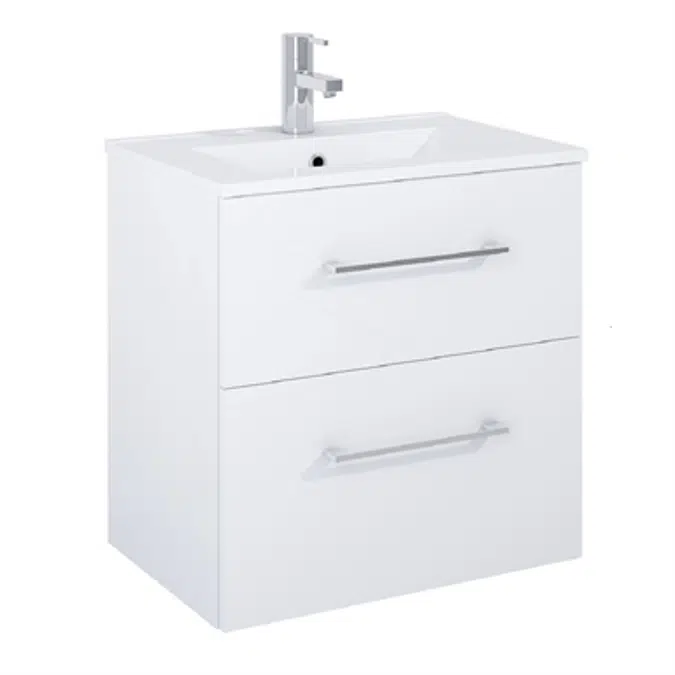 BIM objects - Free download! Isella Vanity unit with basin | BIMobject