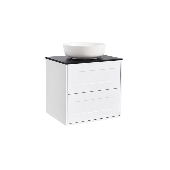 Gabriella Vanity unit 60 and 90 with countertop washbasin