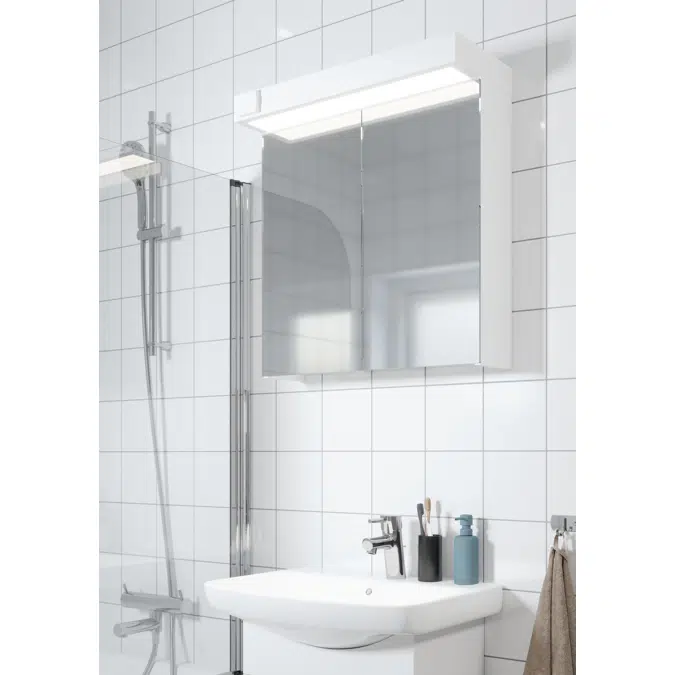 BIM objects - Free download! LED-light with RCCB and power outlet for ...