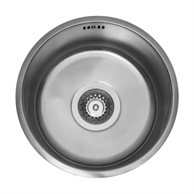 BIM objects - Free download! Sinks, single, round | BIMobject