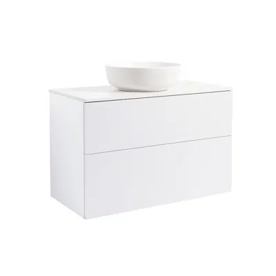 Isella Vanity unit 90 with countertop washbasin 이미지