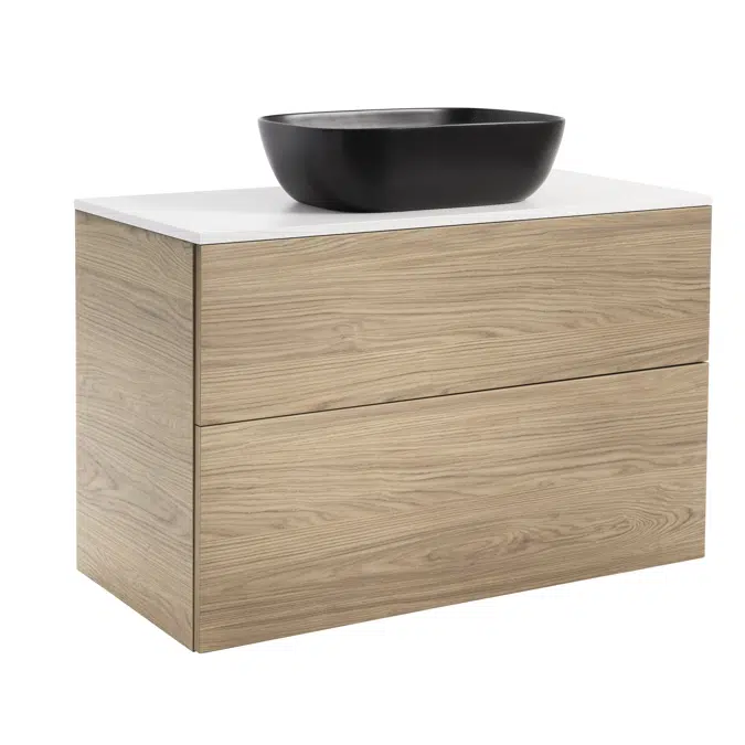 Isella Vanity unit 90 with countertop washbasin