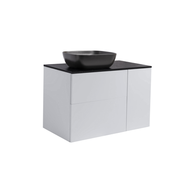 Image for Isella 90 (60+30) with laundry basket unit and countertop washbasin