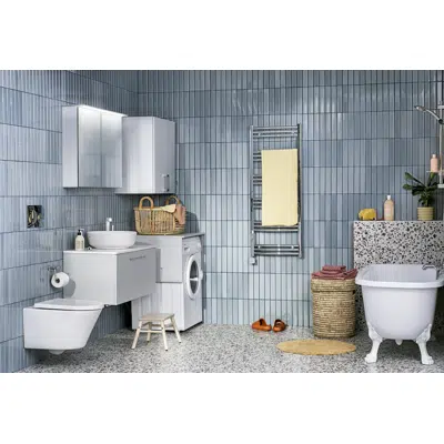 imagen para Ella Vanity unit with ceramic countertop basin
