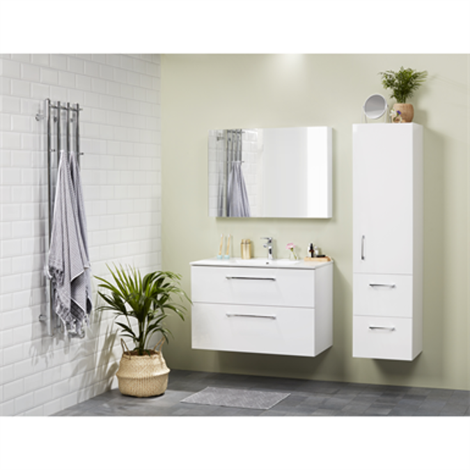 Bathroom furniture Isella showcase