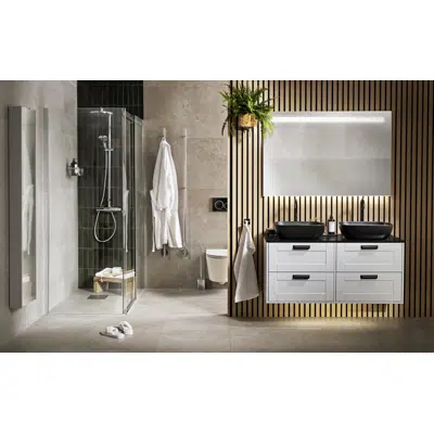 Image pour Gabriella Vanity unit 120 with countertop washbasin