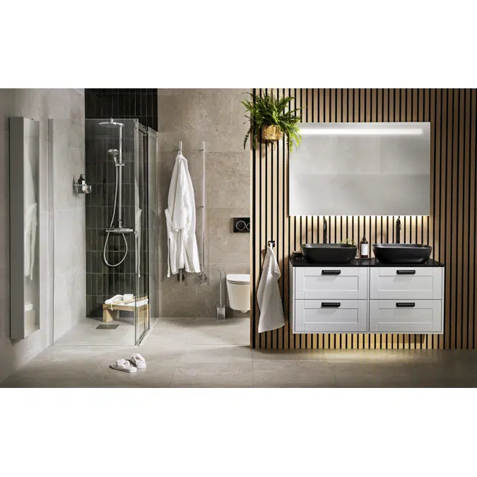 Gabriella Vanity unit 120 with countertop washbasin