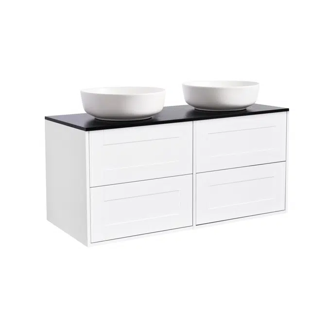 Gabriella Vanity unit 120 with countertop washbasin