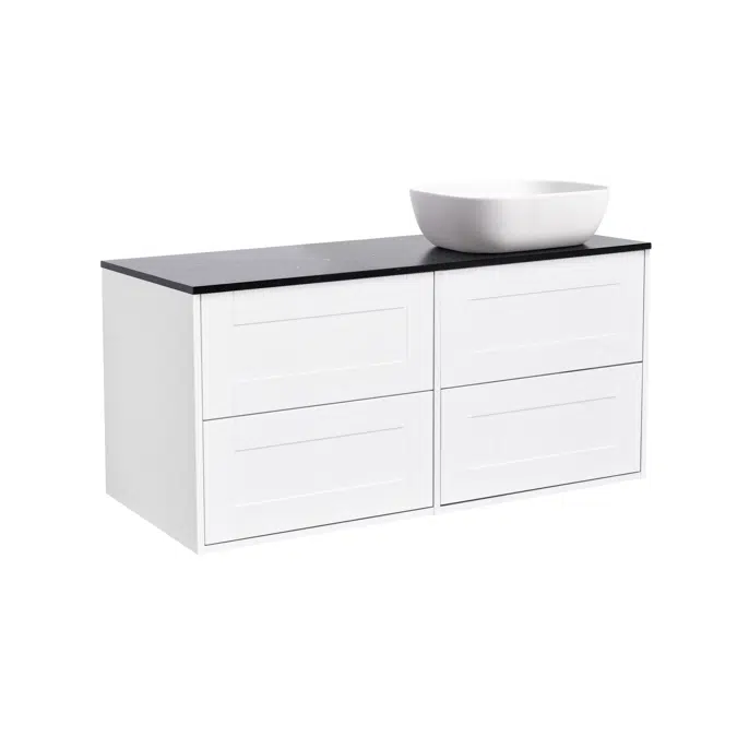 Gabriella Vanity unit 120 with countertop washbasin