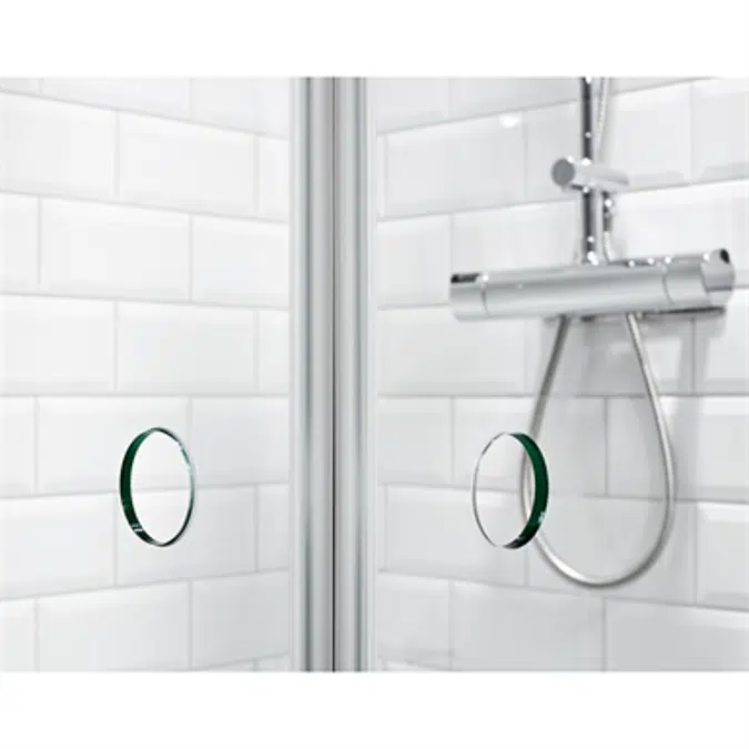 Lusso Shower walls, straight folding doors 90
