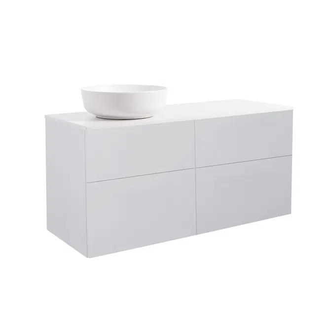 Isella Vanity unit 120 with countertop washbasin