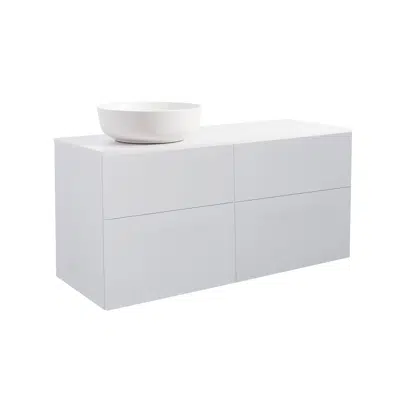 afbeelding voor Isella Vanity unit 120 with countertop washbasin