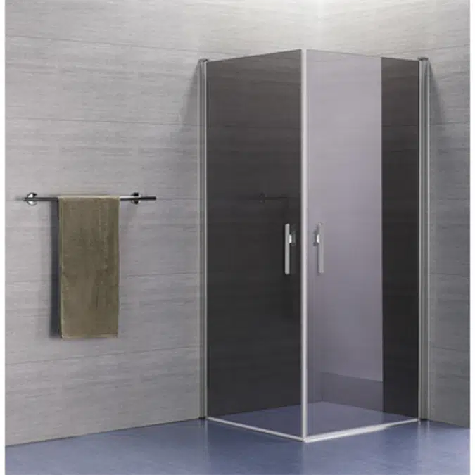 Lusso Duschväggar, raka duschhörn 80x90