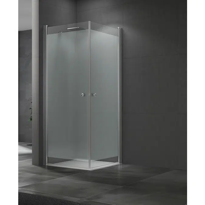 Lusso Duschväggar, raka duschhörn 80x90