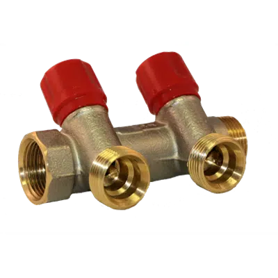 Imagem para 202F  - DZR MODULAR MANIFOLD WITH OBLIQUE VALVES}