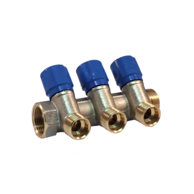 画像 203B - MODULAR MANIFOLD WITH OBLIQUE VALVES