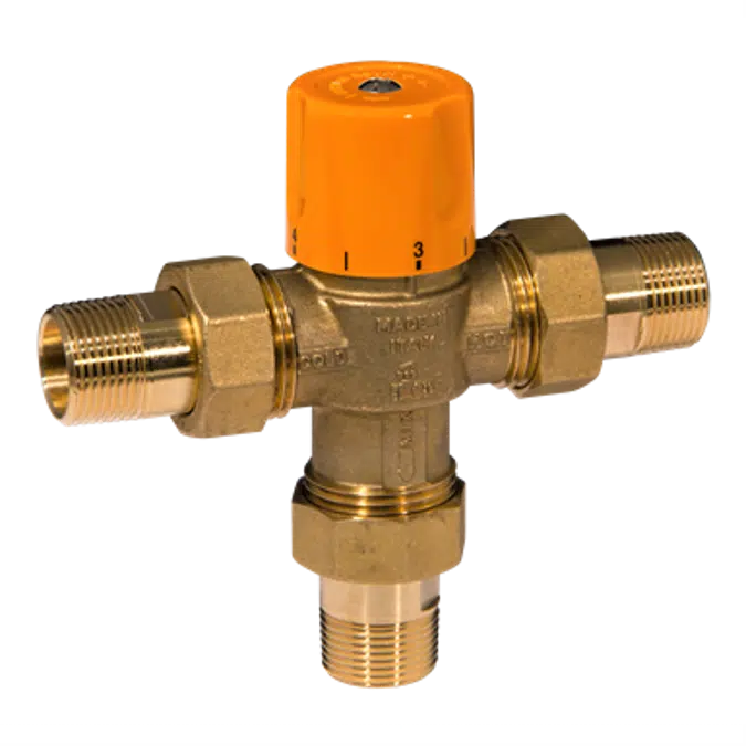 654 - SOLAR THERMOSTATIC MIXING VALVE (LOW LEAD)