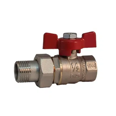 afbeelding voor 422B- BALL VALVE WITH PIPE UNION