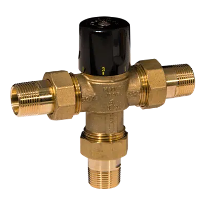 billede til 658 - HIGH TEMP THERMOSTATIC MIXING VALVE (LOW LEAD)